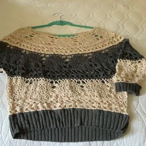 Hazel crochet sweater- new!